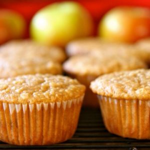 Oatmeal Apple Muffins