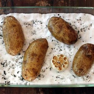 Salt Baked Potato - Averagebetty.com