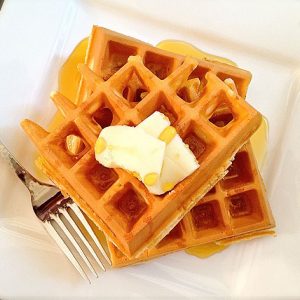 Quick and Easy Waffles - AverageBetty.com