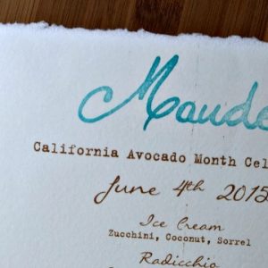 Maude Menu