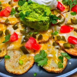 Potato Nachos - AverageBetty.com