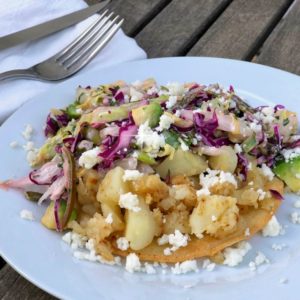 Idaho Potato Tostada - AverageBetty.com